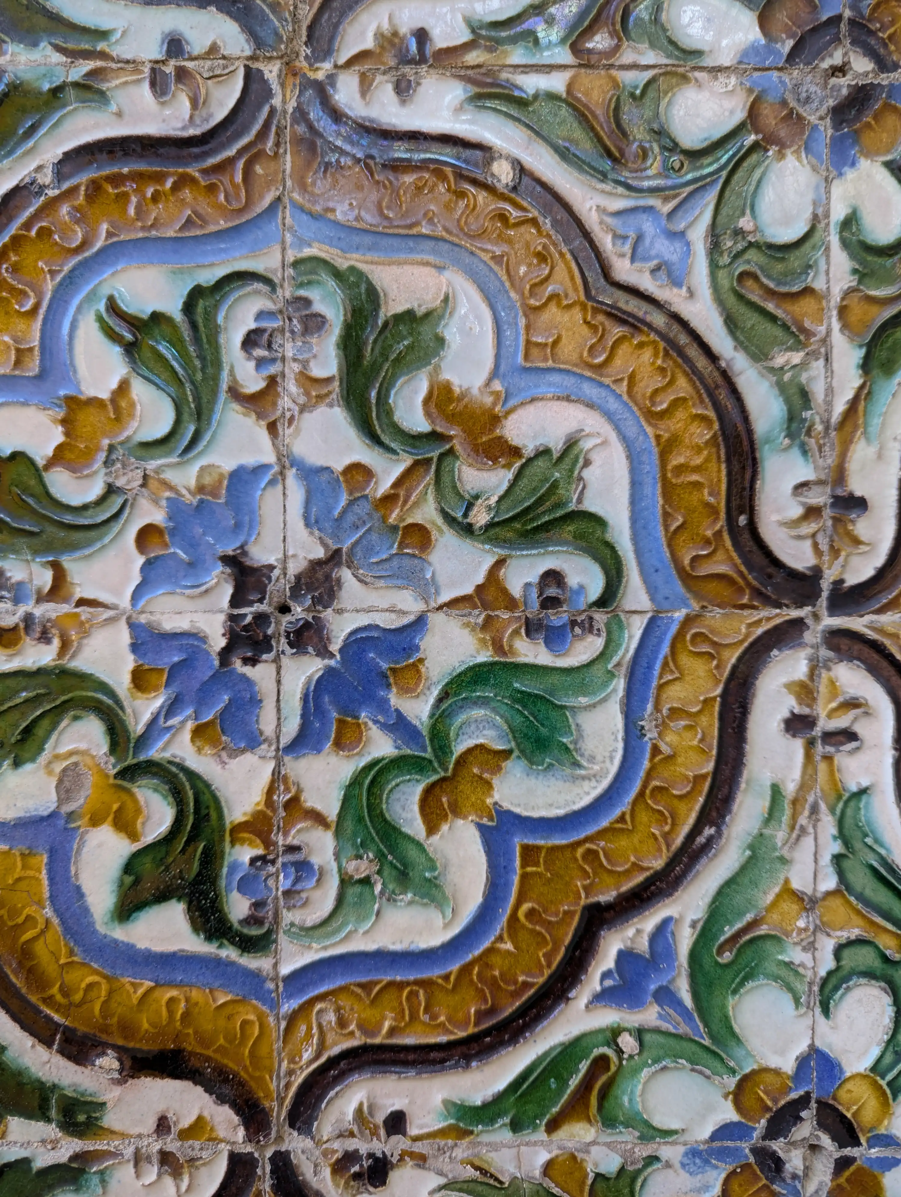 Spanish Tile Design From Seville